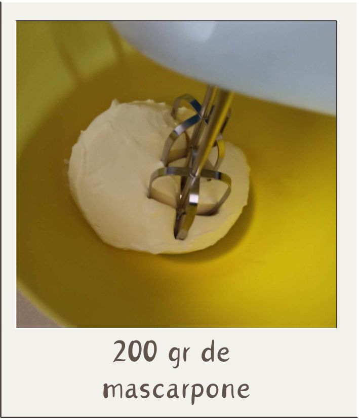 200 gr de mascarpone Mascarpone