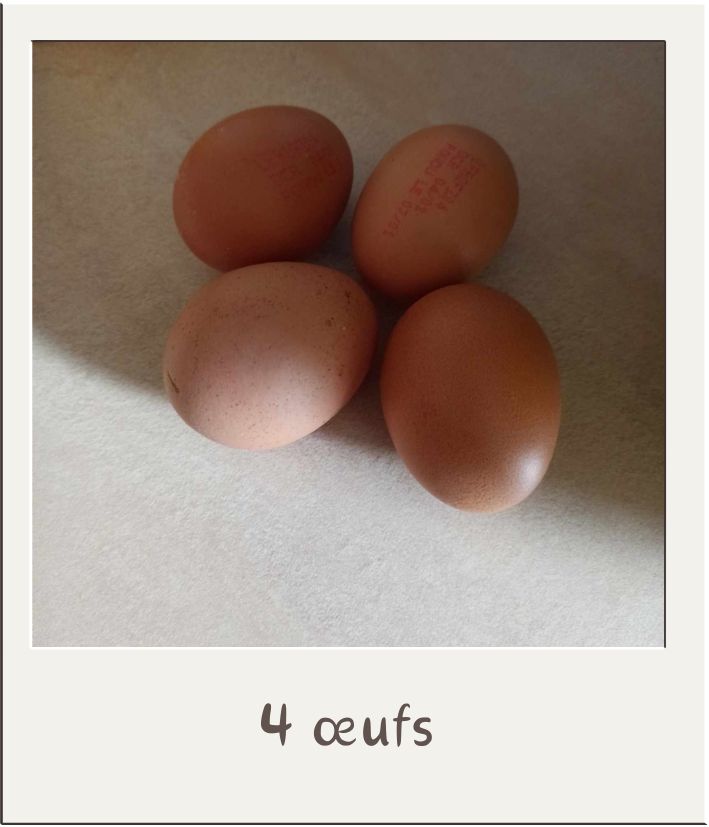 4 oeufs 4 oeufs